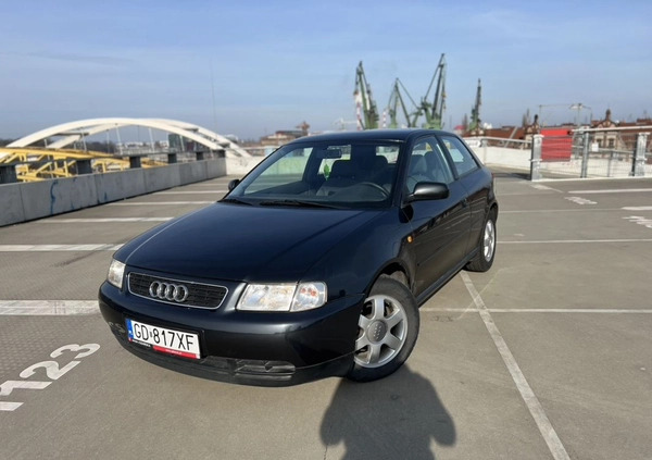 Audi A3 cena 7000 przebieg: 255000, rok produkcji 1996 z Gdańsk małe 37